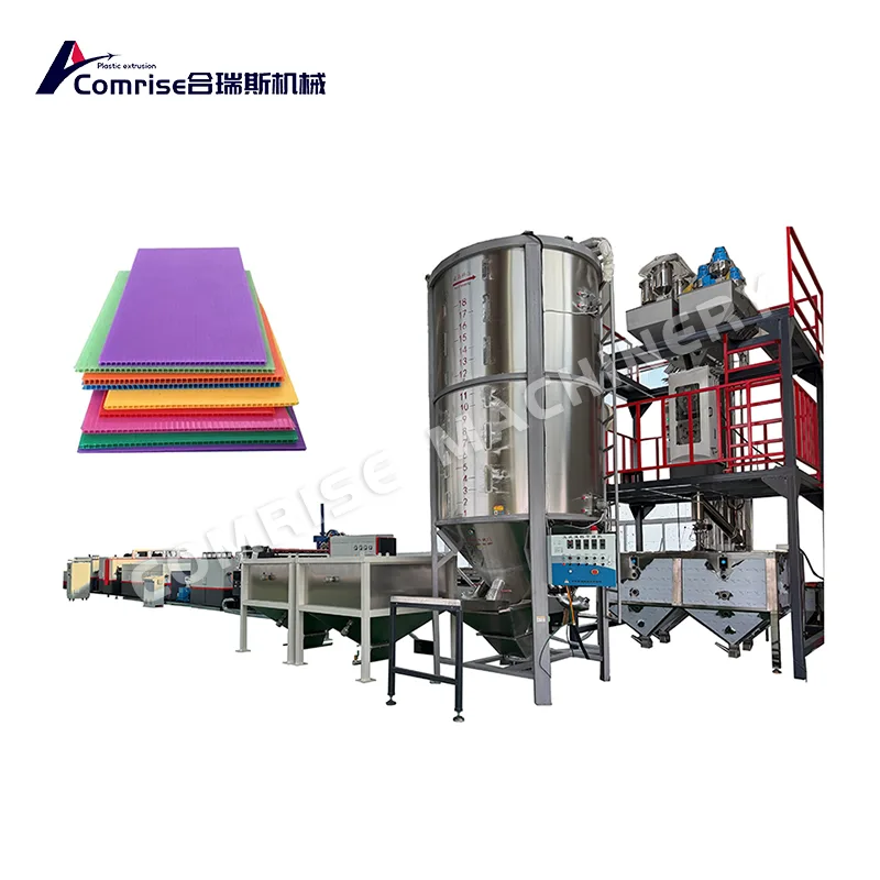 PP Hollow Grid Board produkzio-lerroa